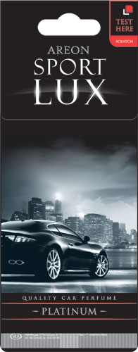 Ароматизатор подвесной «Спорт платина» Areon Lux 7044113P