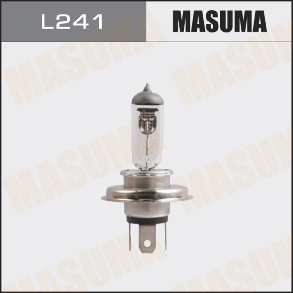 Лампа H4 12V/100/90W Masuma ClearGlow 3000K L241