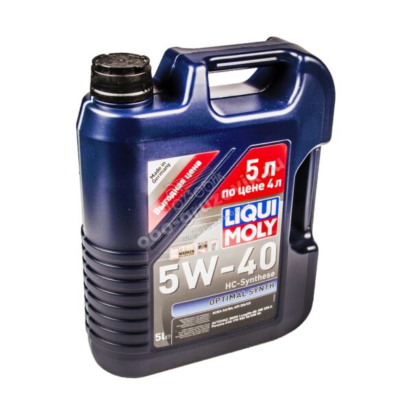 Масло Liqui Moly 5W40 Optimal 5л