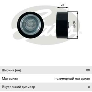 Ролик натяжителя Gates T36413