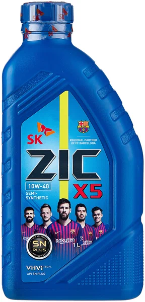 Масло ZIC X5 10W40 1л п/с