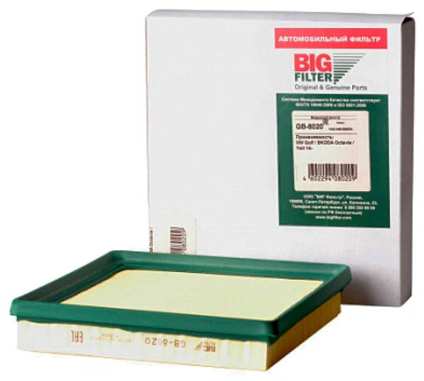 Фильтр воздушный Big Filter GB8020