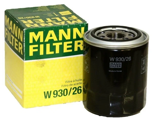 Фильтр масляный MANN FILTER W93026