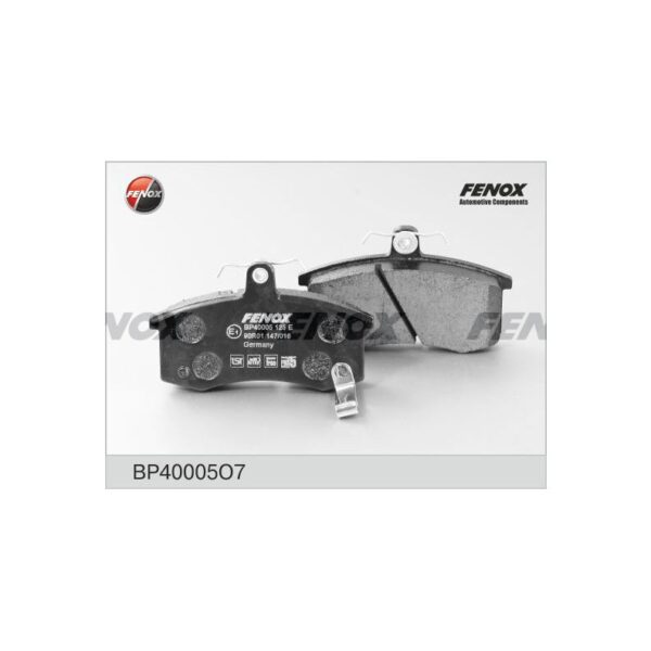 Колодки тормозные FENOX BP40005(O7)