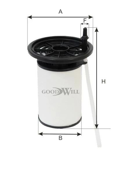 Фильтр топливный Goodwill FG135