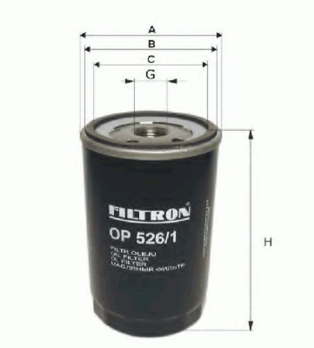 Фильтр масляный Filtron OP526