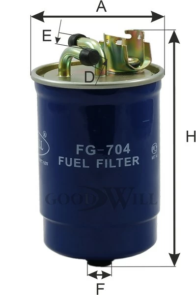 Фильтр топливный Goodwill FG704