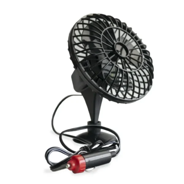 Вентилятор 12V 5 пластиковый черный 43472