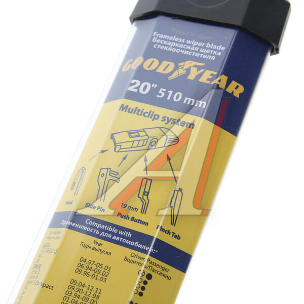 Щетка стеклоочистителя 510мм GoodYear GY000420