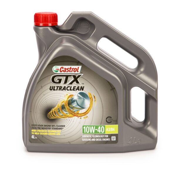 Масло Castrol GTX 10W40 Ultraclean 4л