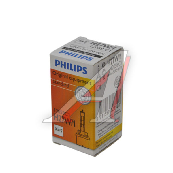 Лампа H27/1 12V 27W «Philips» 12059C1