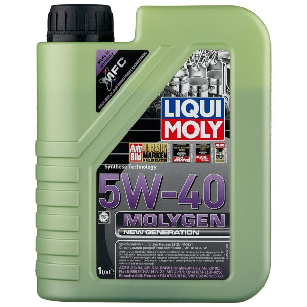 Масло LIQUI MOLY 5W40 Molygen New HC Generation