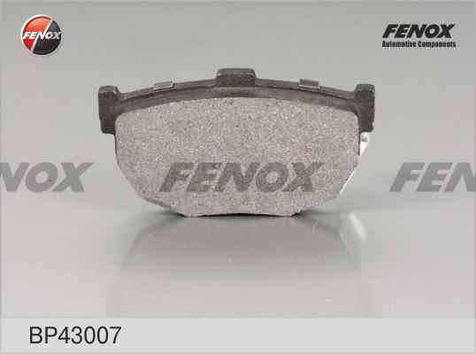 Колодки тормозные FENOX BP43007