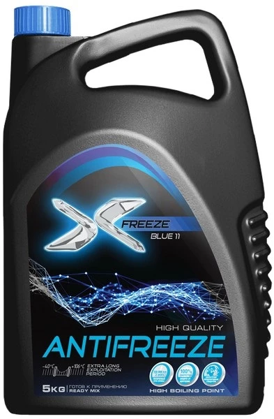 Антифриз X-Freeze синий 5 кг