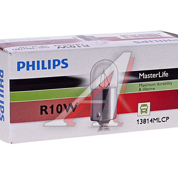 Лампа 24V R10W masterlife Philips 13814MLCP