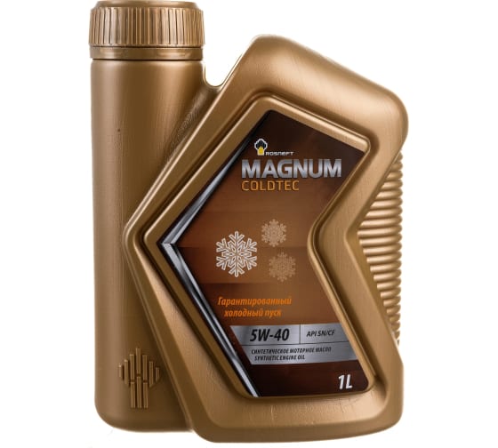 Масло РосНефть Magnum Coldtec 5W40 SN/CF синт. 1л
