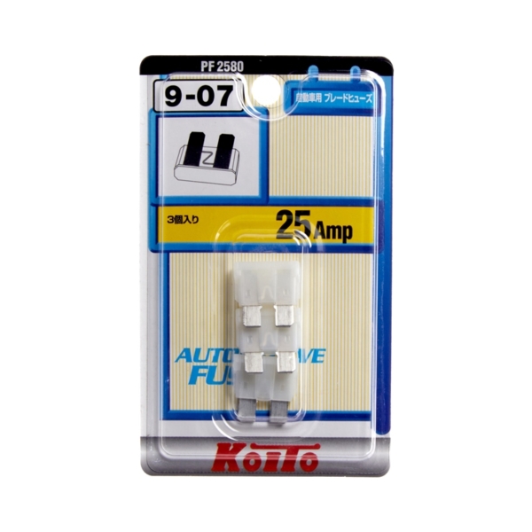 Предохранитель 25A Koito (к-т 3шт.) PF2580