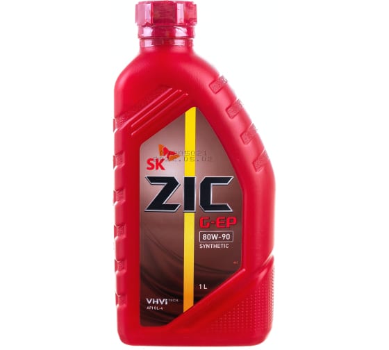 Масло ZIC 80W90 G-EP GL-4 1л