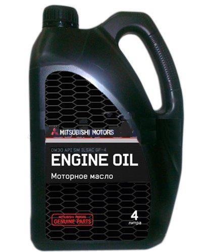 Масло Mitsubishi SM/CF 0W30 4л.