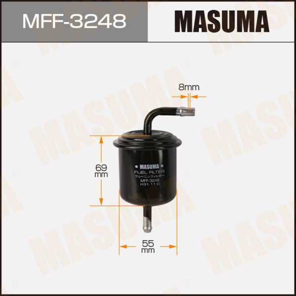 Фильтр топливный Masuma MFF3248
