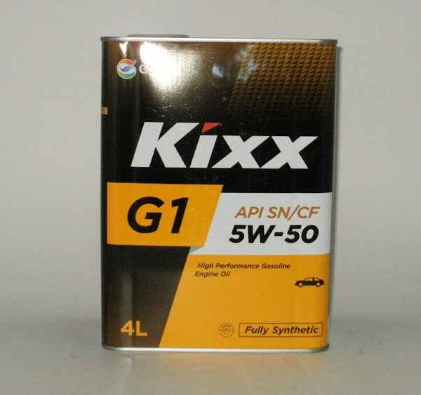 Масло Kixx G1 5W50 4л