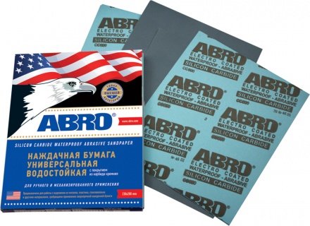 Бумага наждачная Р60 ABRO STS60R
