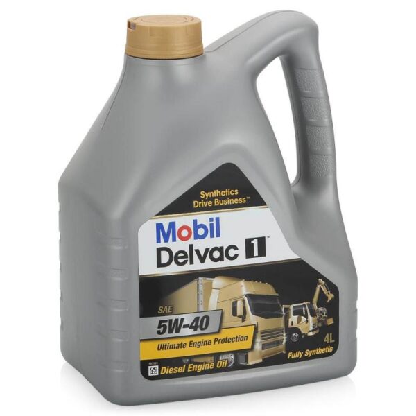 Жидкость Mobil Delvaс 1 5W40 4л синт.