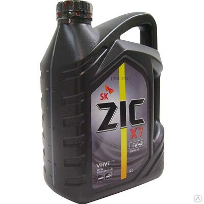 Масло ZIC X7 5W40 4л синт