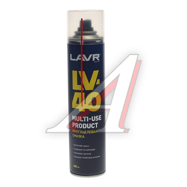 Смазка многоцелевая LAVR LV-40 400мл