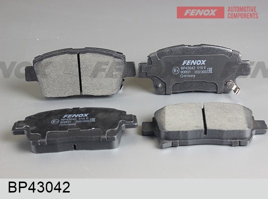 Колодки тормозные FENOX BP43042