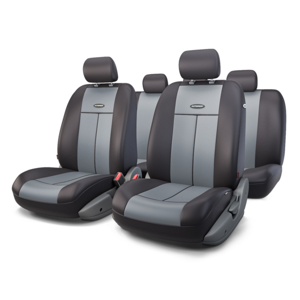 Чехлы автомобильные Autoprofi TT 9пр. полиэстер/полиэстер 5 п/г TT902PBKDGY