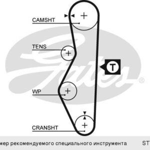 Комплект ГРМ GATES K015521