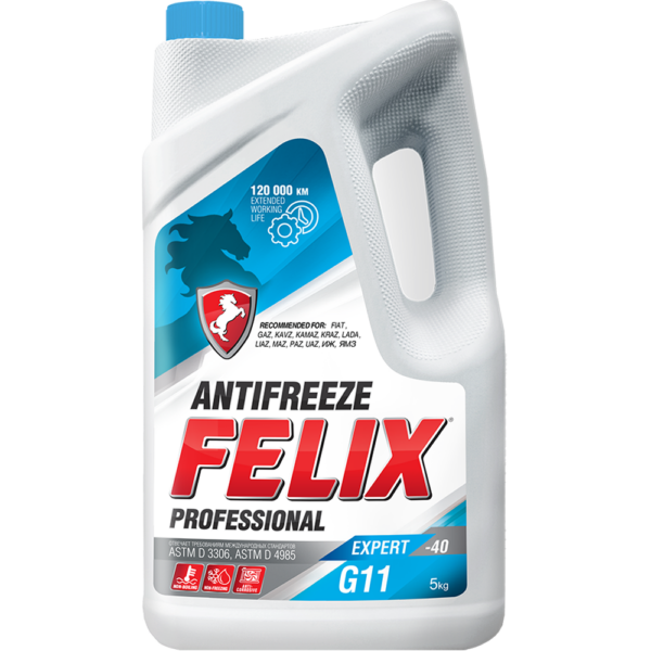 Антифриз Felix Expert синий 5л G11