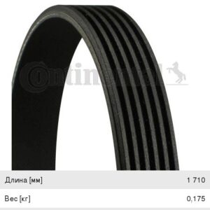 Ремень 6PK1710 Trialli генератора Лада Ларгус 16кл