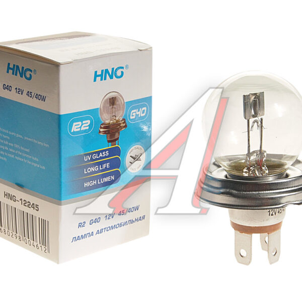 Лампа R2 12V 45/40W P45t круглая