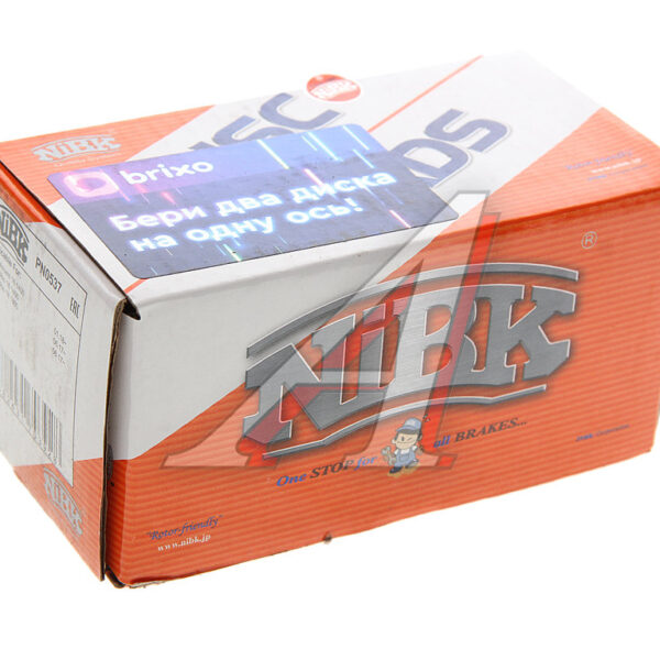 Колодки тормозные NIBK PN0537