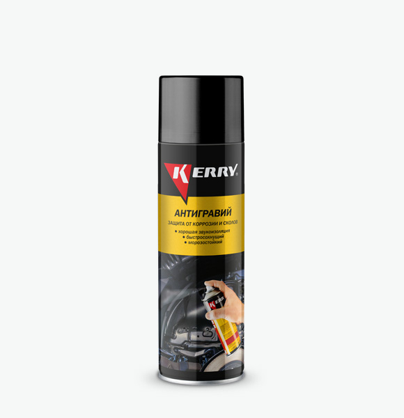Антигравий Kerry 650мл черный KR9702