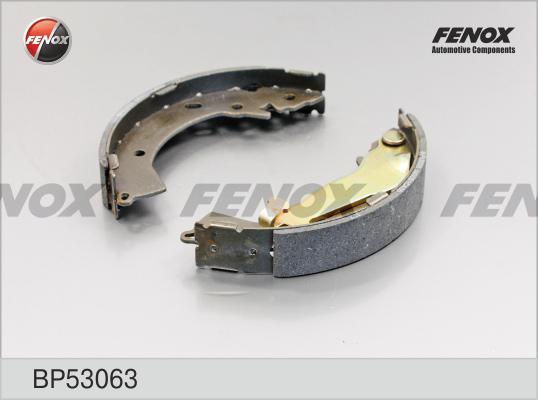 Колодки тормозные Fenox BP53063