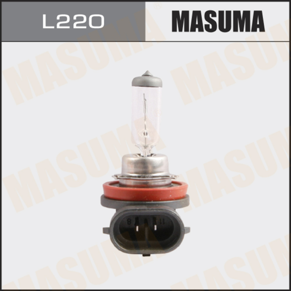 Лампа H11 12V 55W Masuma ClearGlow 3000K