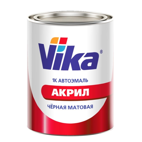 Автоэмаль Vika 142 черная 0.86л