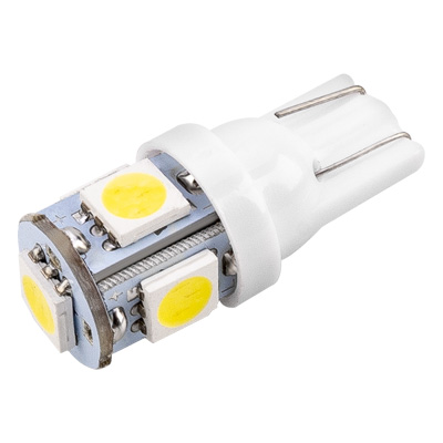 Лампа светодиод 24V 5W без цоколя белый 9SMD