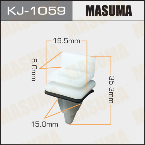Клипса Masuma KJ650