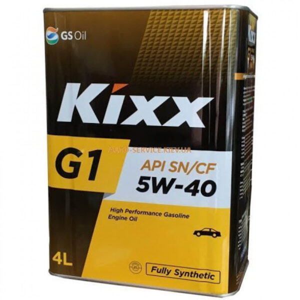 Масло Kixx G1 5W40 SP 4л синт.