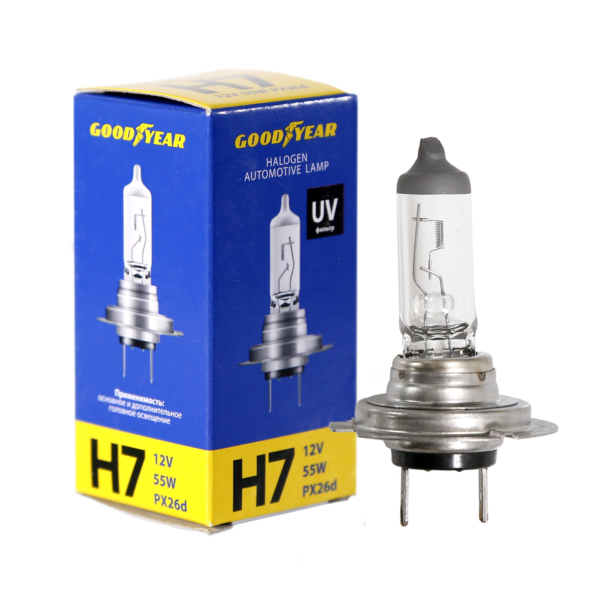 Лампа H7 12V 55W GoodYear GY017120