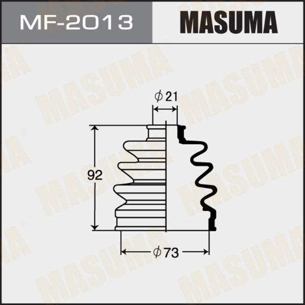 Пыльник ШРУСа Masuma MF2013