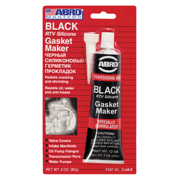 Герметик силиконовый Abro Masters черный 85 г 12-AB-CH-RE-S