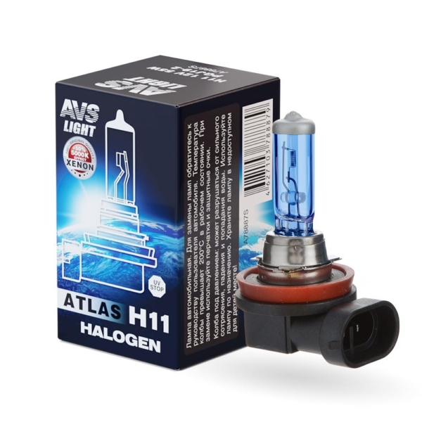 Лампа H11 12v 55W AVS A78887S