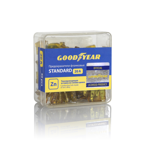Предохранитель флажковый 20A GoodYear GY003064