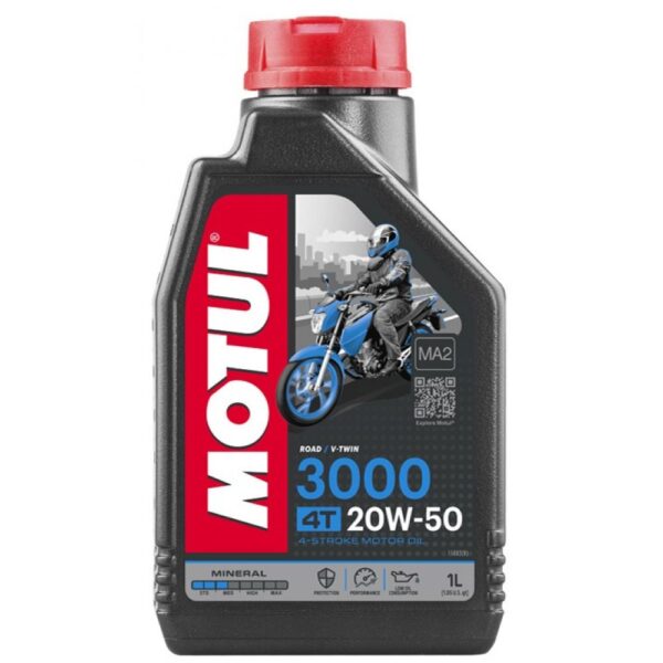 Масло Motul 3000 4Т 20W50 4л