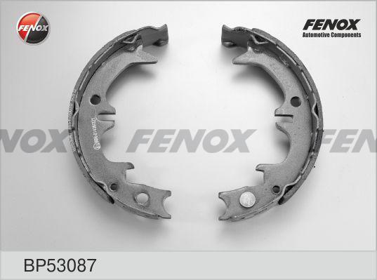 Колодки тормозные Fenox BP53087